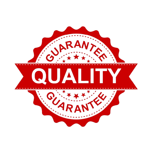 Red Customer Satisfaction Badge Red Customer Satisfaction Badge